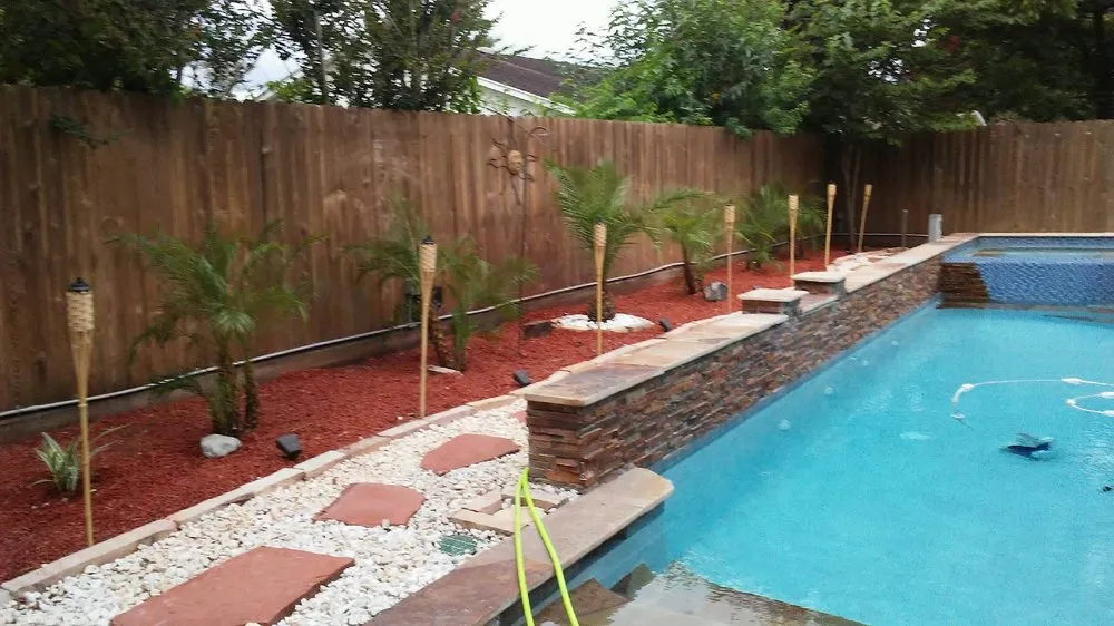 Affordable yard maintenance for beautiful yards in Stafford, TX by All Seasons Landscape and Lighting