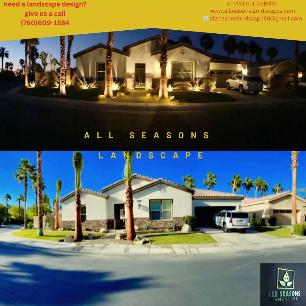 Reliable lawn mowing service for year-round maintenance in Coachella, CA by All Seasons Landscape