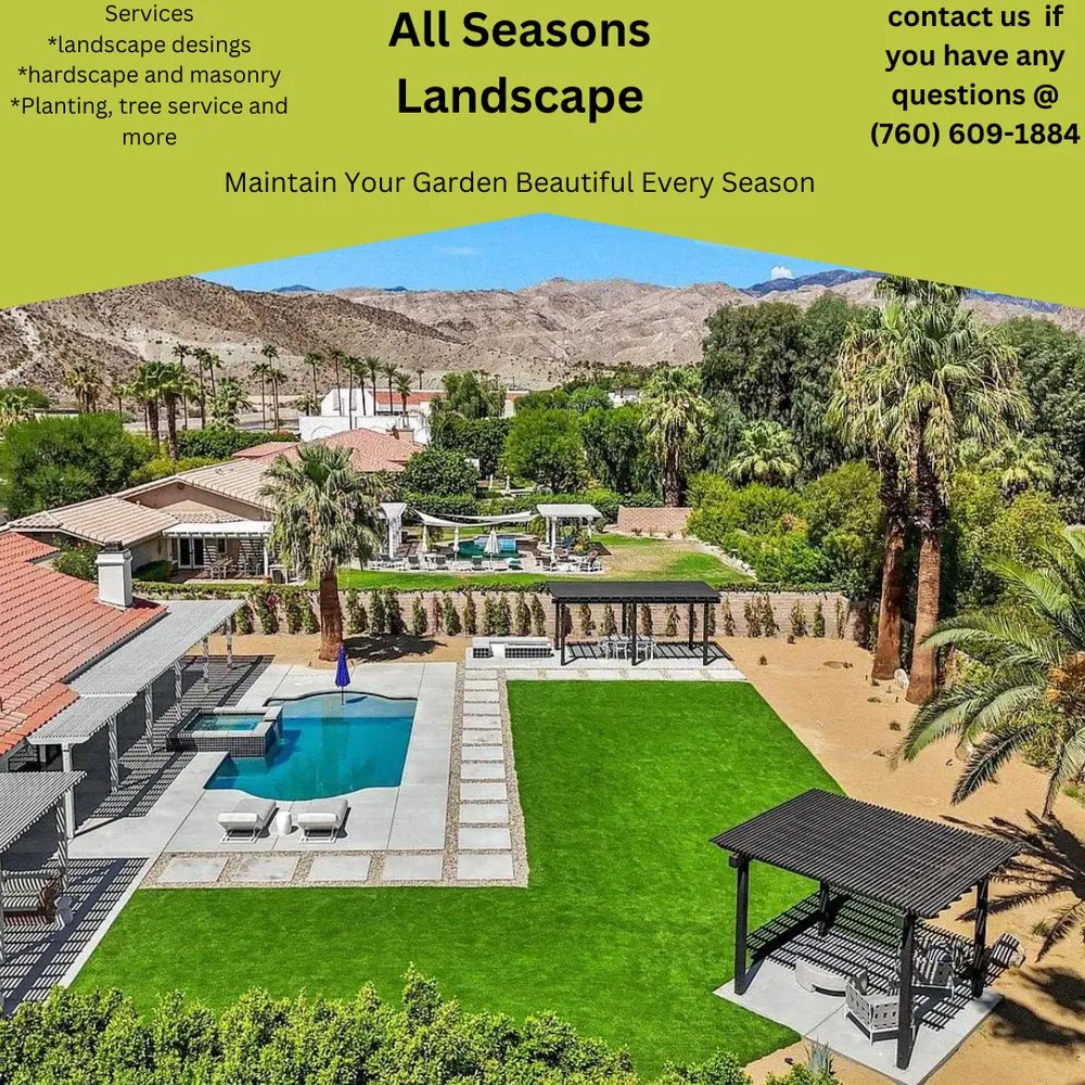 Expert landscape design in Coachella, CA by All Seasons Landscape