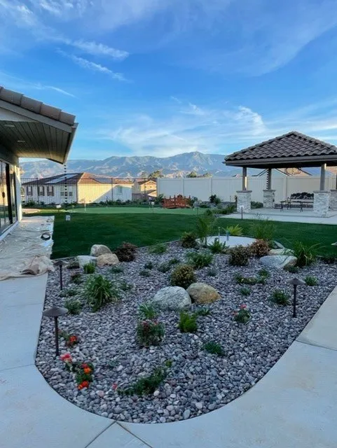 Professional outdoor landscaping for homes across Cherry Valley, CA - All Seasons Landscaping & Design