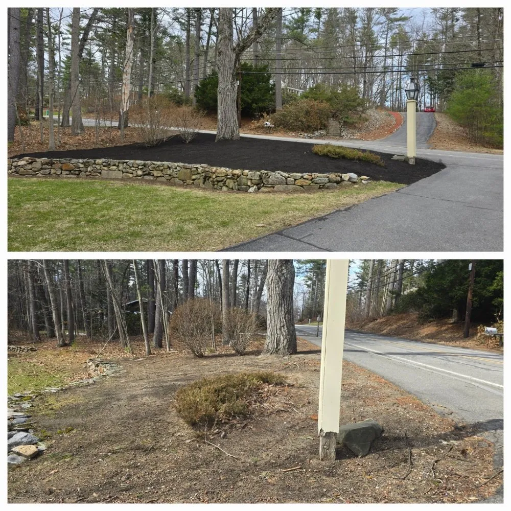 Custom residential landscaping for residential properties in Suncook, NH by All Seasons Landscaping & Excavation