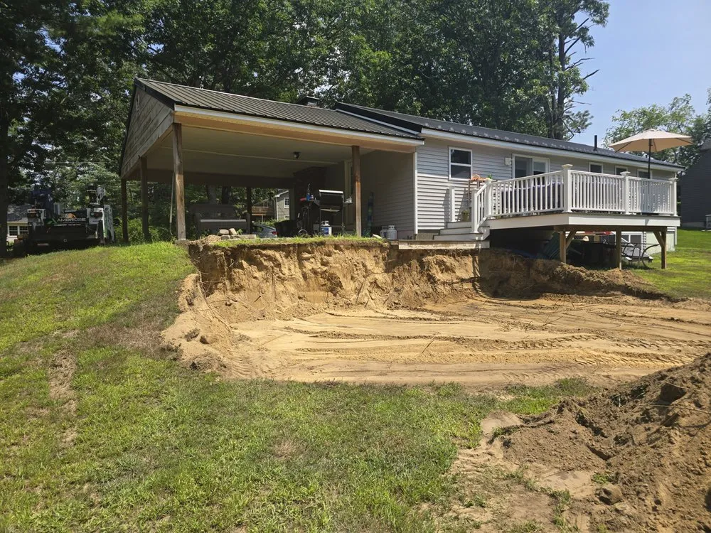 Reliable outdoor landscaping for homes across Suncook, NH - All Seasons Landscaping & Excavation