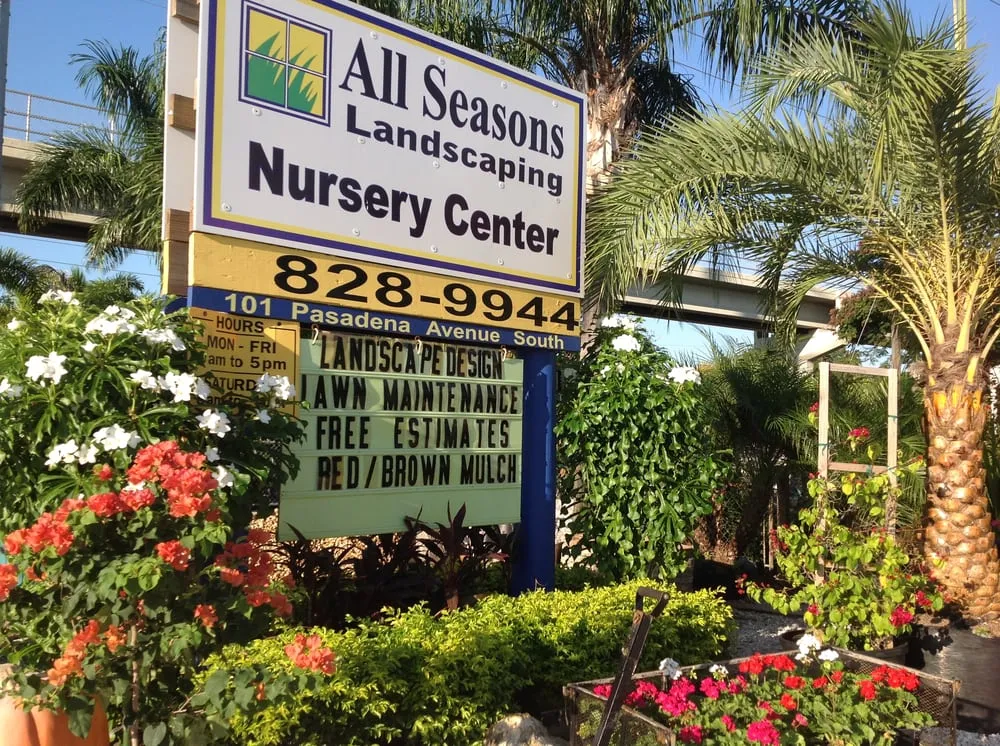 Expert lawn mowing service in St Petersburg, FL by All Seasons Landscaping & Nursery