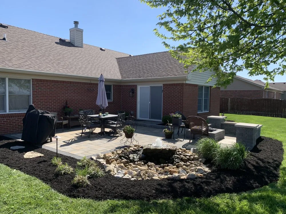 Professional landscape installation for year-round maintenance in Muncie, IN by All Seasons Landscaping