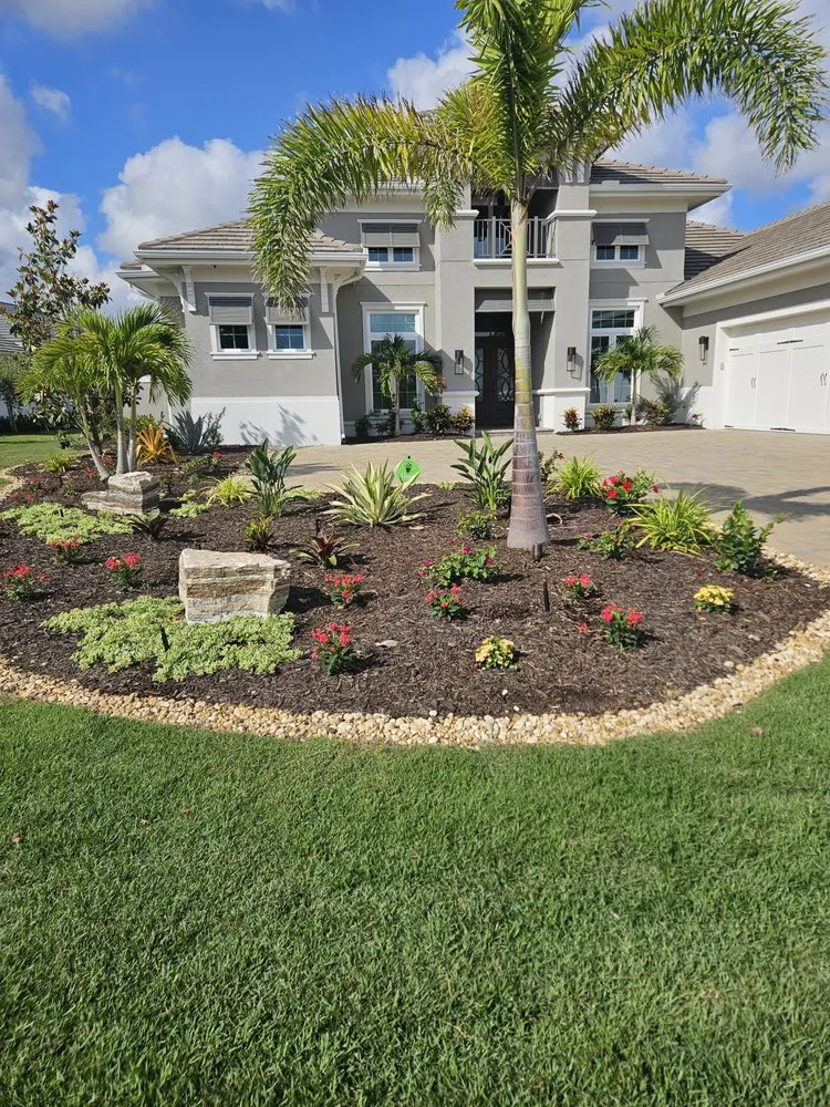 Trusted lawn mowing service for residential properties in Sarasota, FL by All Seasons Landscaping