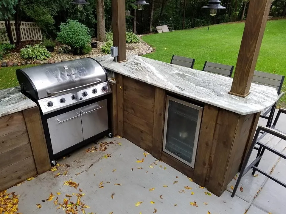 Affordable yard cleanup service with custom design in Burlington, WI by All Seasons Lawn & Landscape