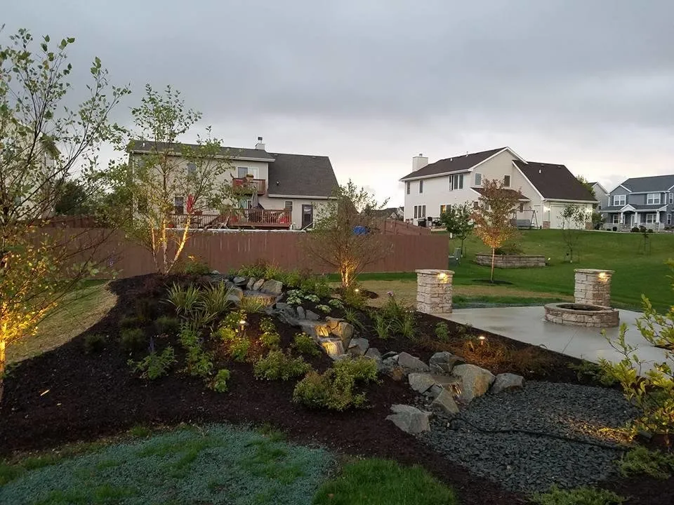 Custom yard maintenance in Burlington, WI by All Seasons Lawn & Landscape