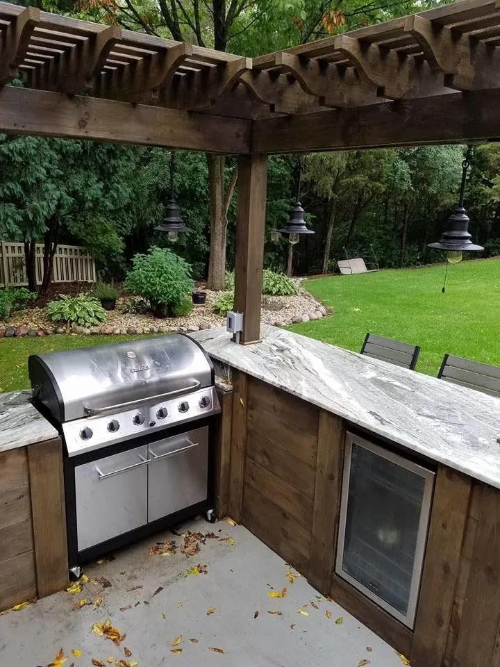 Local lawn care service with custom design across Burlington, WI - All Seasons Lawn & Landscape