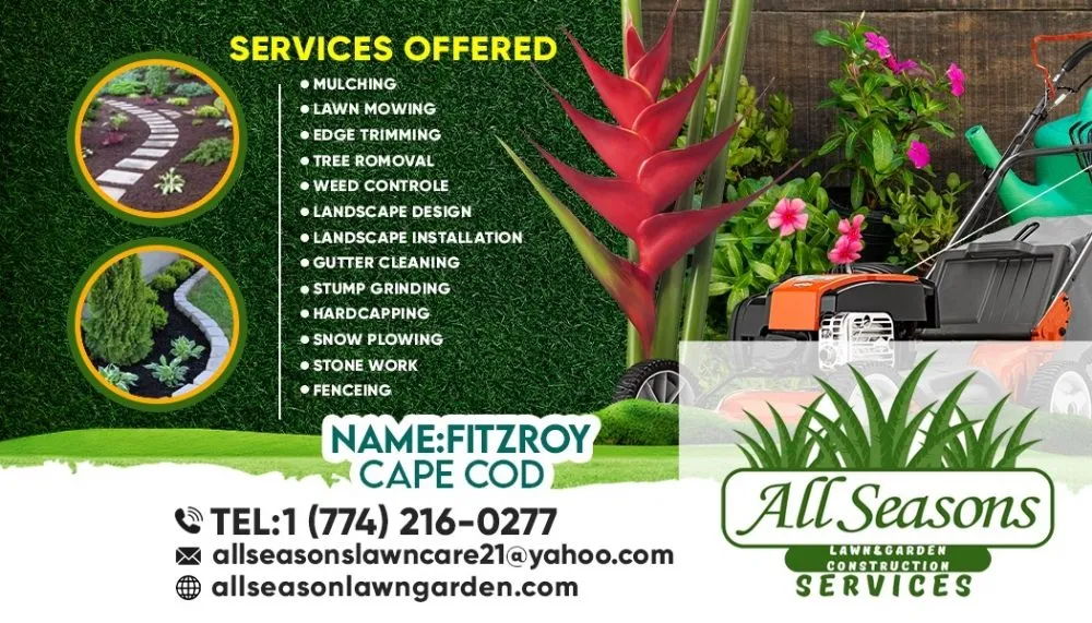 Professional lawn care service experts serving Barnstable, MA - All Seasons Lawn Care And Construction