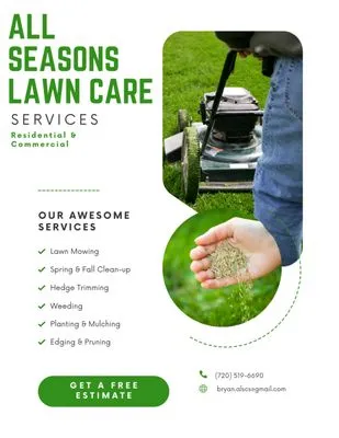 All Seasons Lawn Care Logo