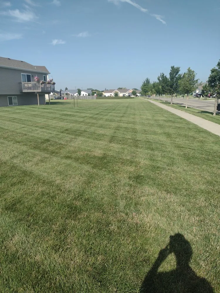 Custom landscape installation in Fargo, ND - All Seasons Lawn Care