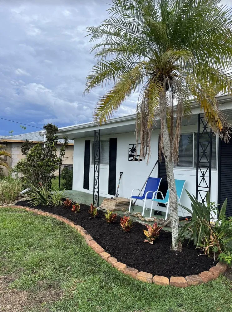 Professional garden landscaping for year-round maintenance in Port Charlotte, FL by All Seasons Lawn Care