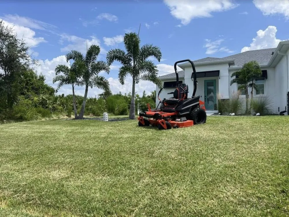 Custom landscape design in Port Charlotte, FL by All Seasons Lawn Care