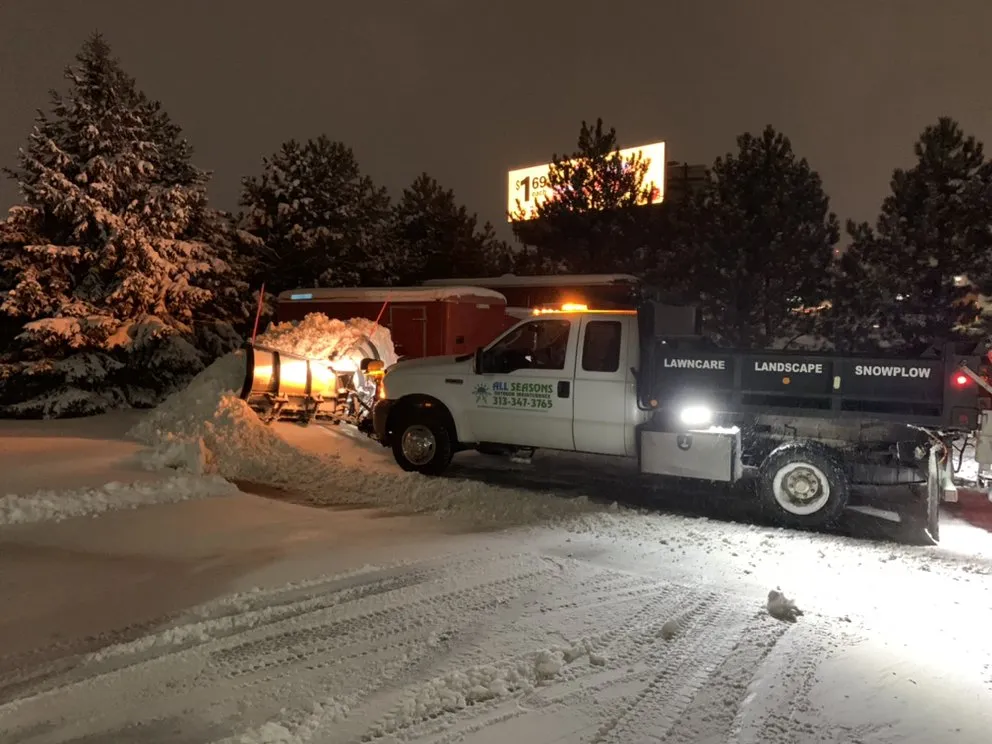 Custom landscape installation in Plymouth, MI - All Seasons Outdoor Maintenance