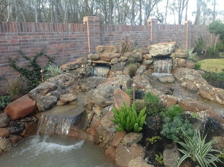 Reliable landscape installation with custom design in San Leon, TX by All Seasons Ponds & Landscaping
