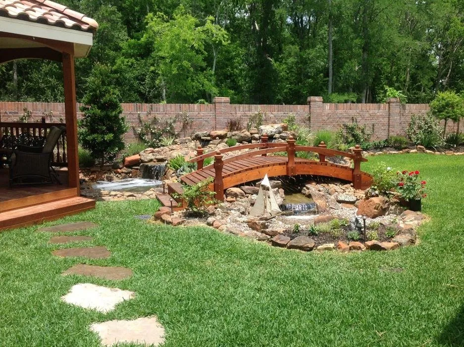 Expert outdoor landscaping in San Leon, TX by All Seasons Ponds & Landscaping