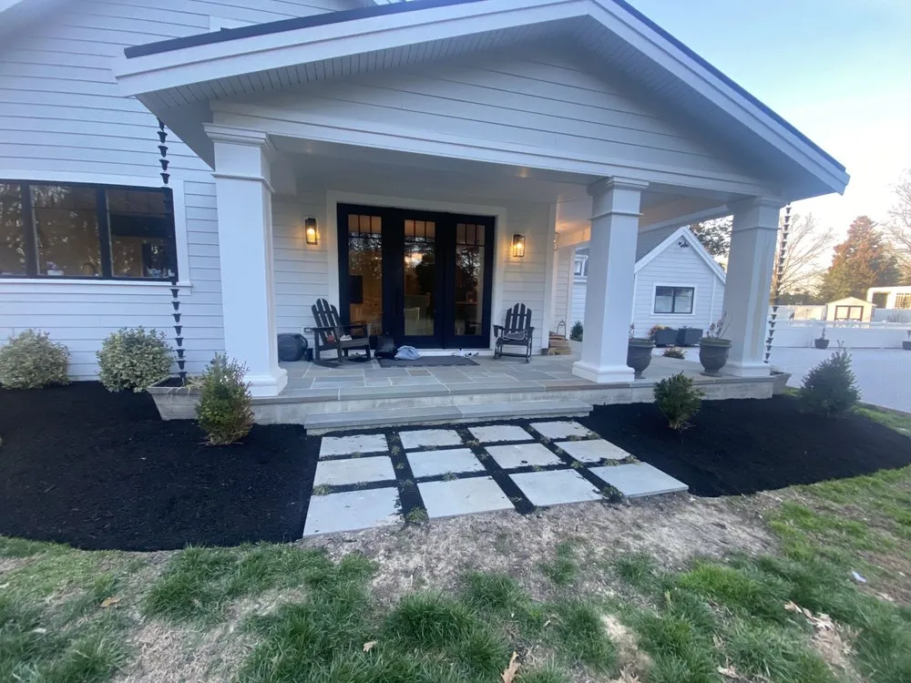 Custom garden landscaping for year-round maintenance in Hurlock, MD by All Seasons Property Maintenance