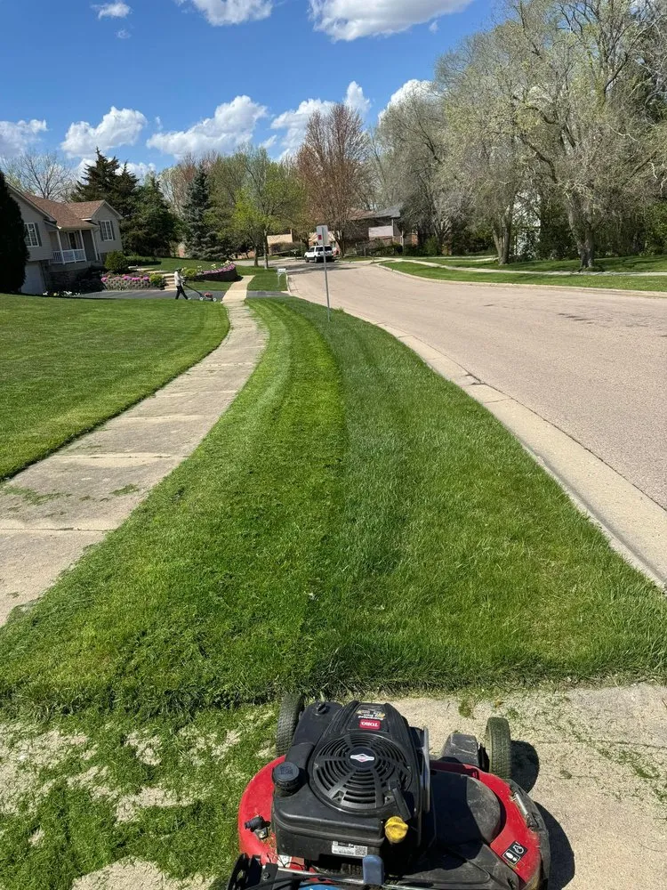 Professional outdoor landscaping for residential properties in Rockford, IL by All Seasons