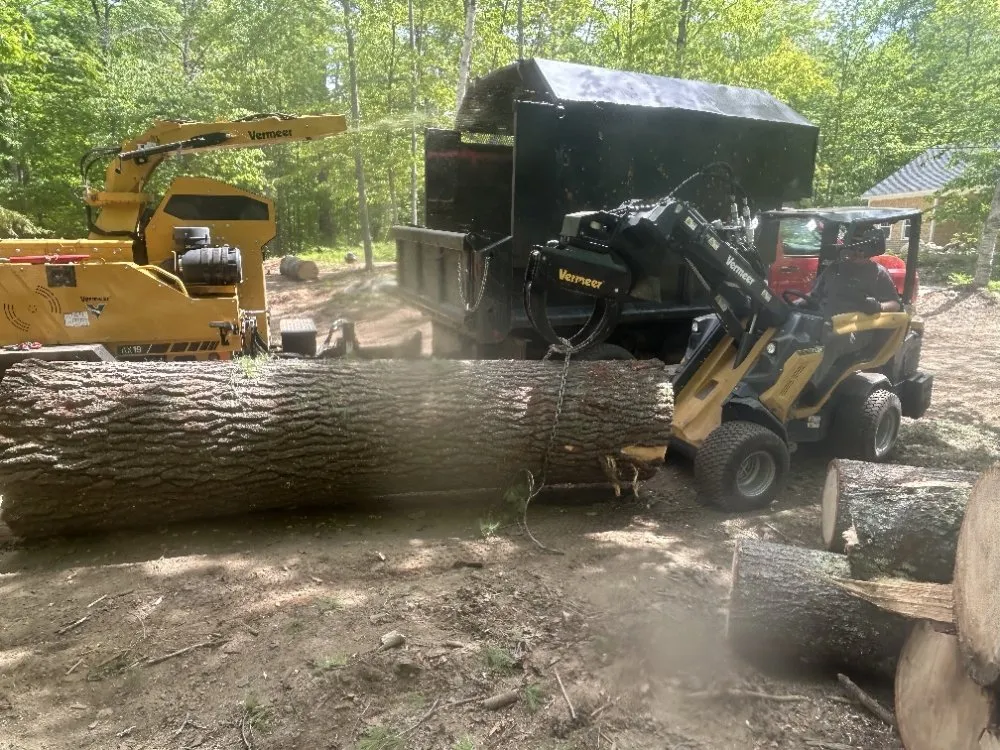 Local landscape installation in Belgrade, ME by All Seasons Tree Service