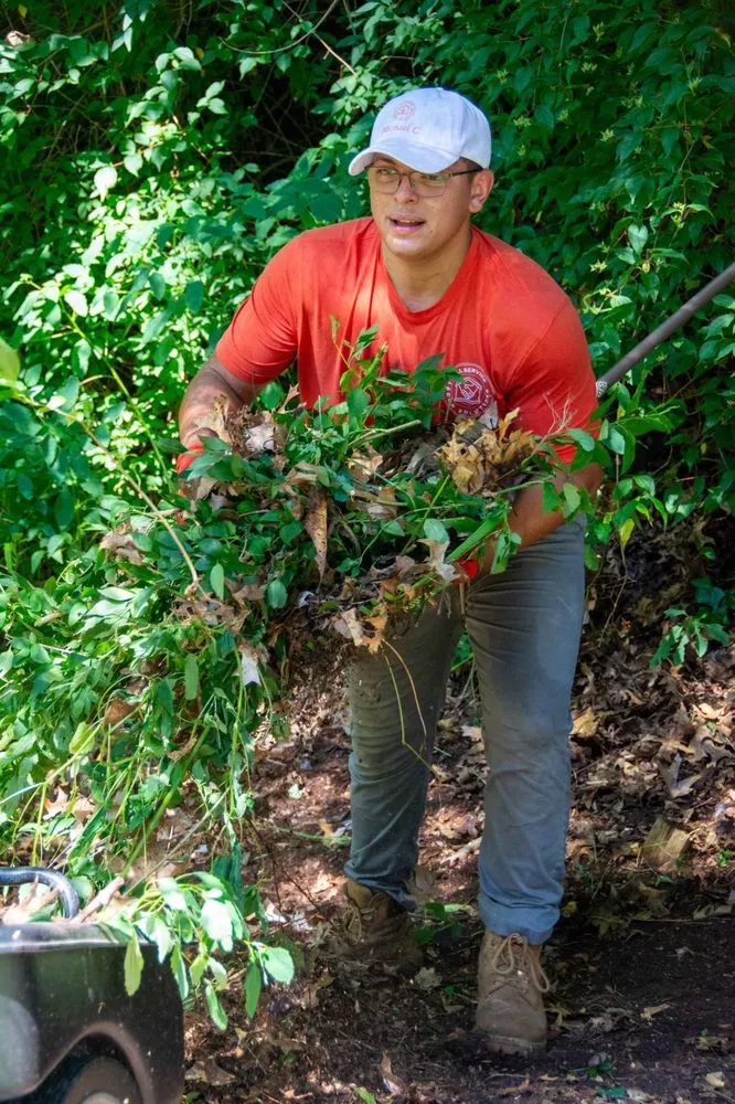 Local lawn mowing service for year-round maintenance in Johnston, RI by All Service Labor Solutions