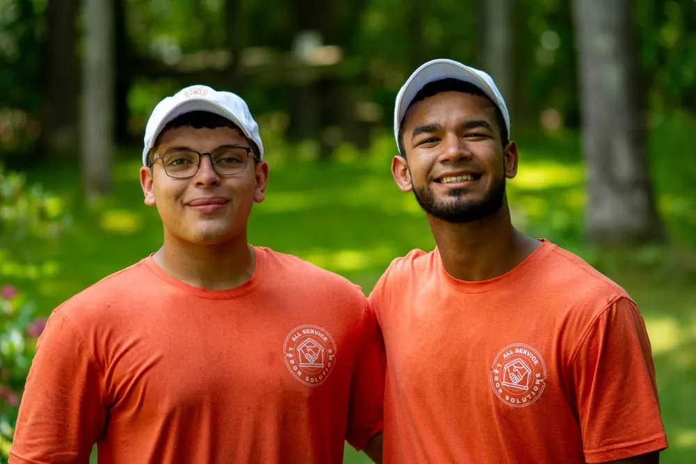 Custom lawn mowing service for outdoor upgrades across Johnston, RI - All Service Labor Solutions