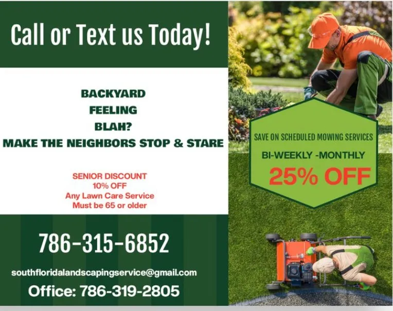 Custom landscape design experts serving Hialeah, FL - All South Florida Landscaping Services