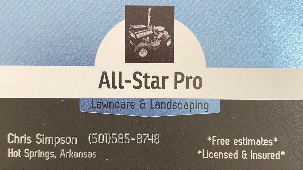 Affordable lawn care service in Hot Springs, AR - All-Star Pro Lawncare & Landscaping