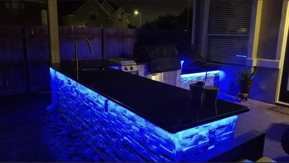 Professional landscaping services with custom design in Missouri City, TX by All-Star Renovations