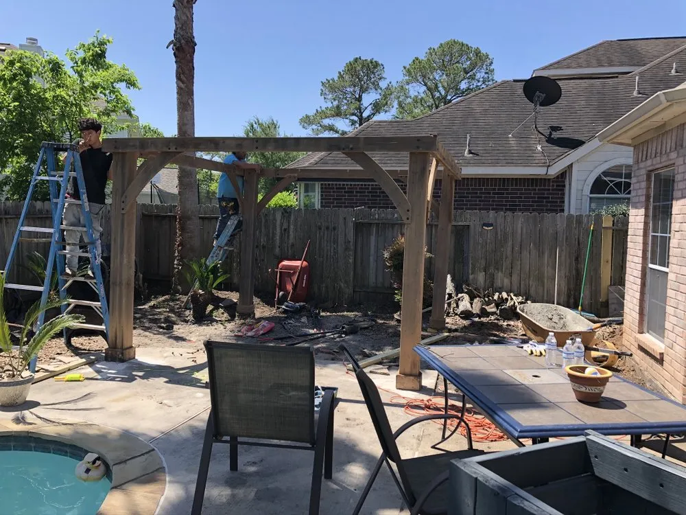 Professional landscape design in Missouri City, TX by All-Star Renovations