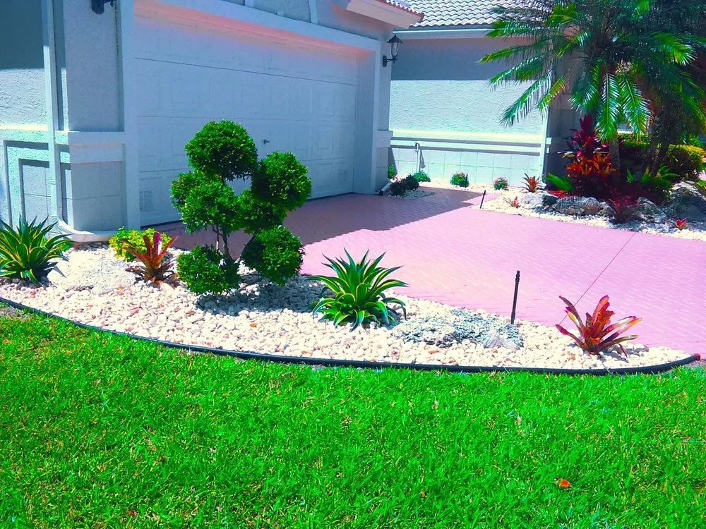 Trusted landscape design for beautiful yards in West Palm Beach, FL by All Star Tropical Tree Care and Landscaping