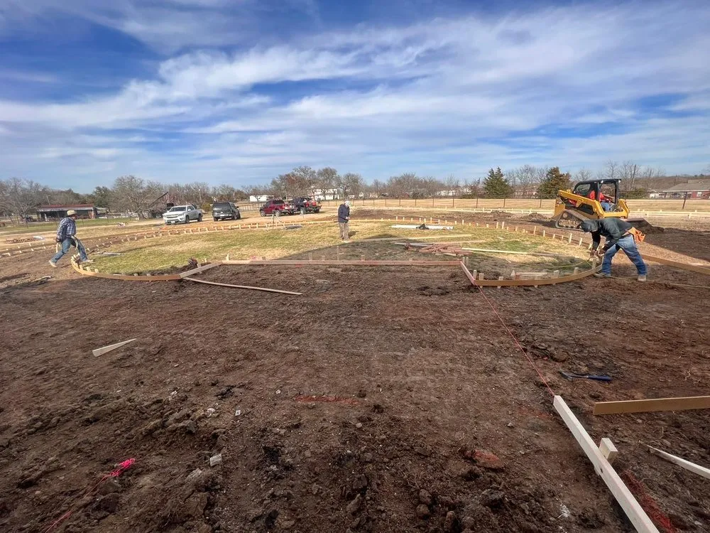Custom outdoor landscaping in McKinney, TX by All Stars Stone & Sod Supply