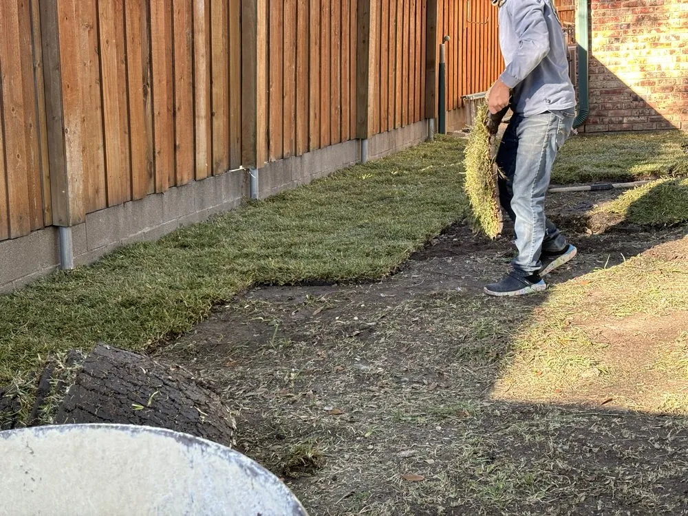 Expert yard cleanup service in McKinney, TX by All Stars Stone & Sod Supply