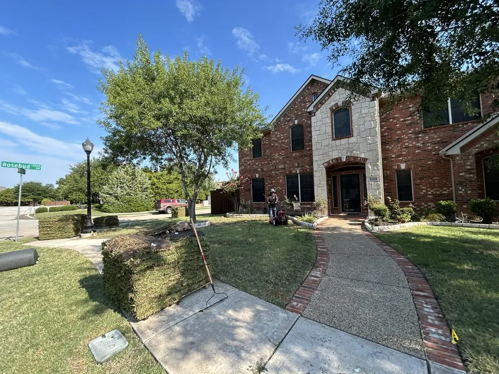 Affordable landscape design for outdoor upgrades across McKinney, TX - All Stars Stone & Sod Supply