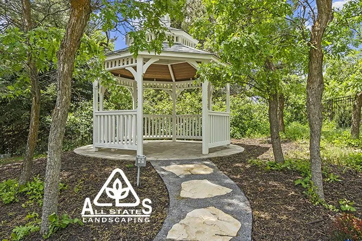 Top-rated garden landscaping in Draper, UT by All States Landscaping