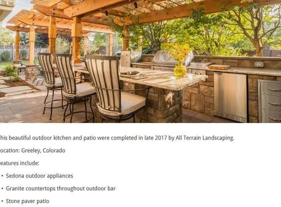 Custom residential landscaping for residential properties in Greeley, CO by All Terrain Landscaping