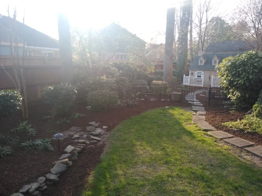 Custom outdoor landscaping in Norfolk, VA by All Terrain Landscaping
