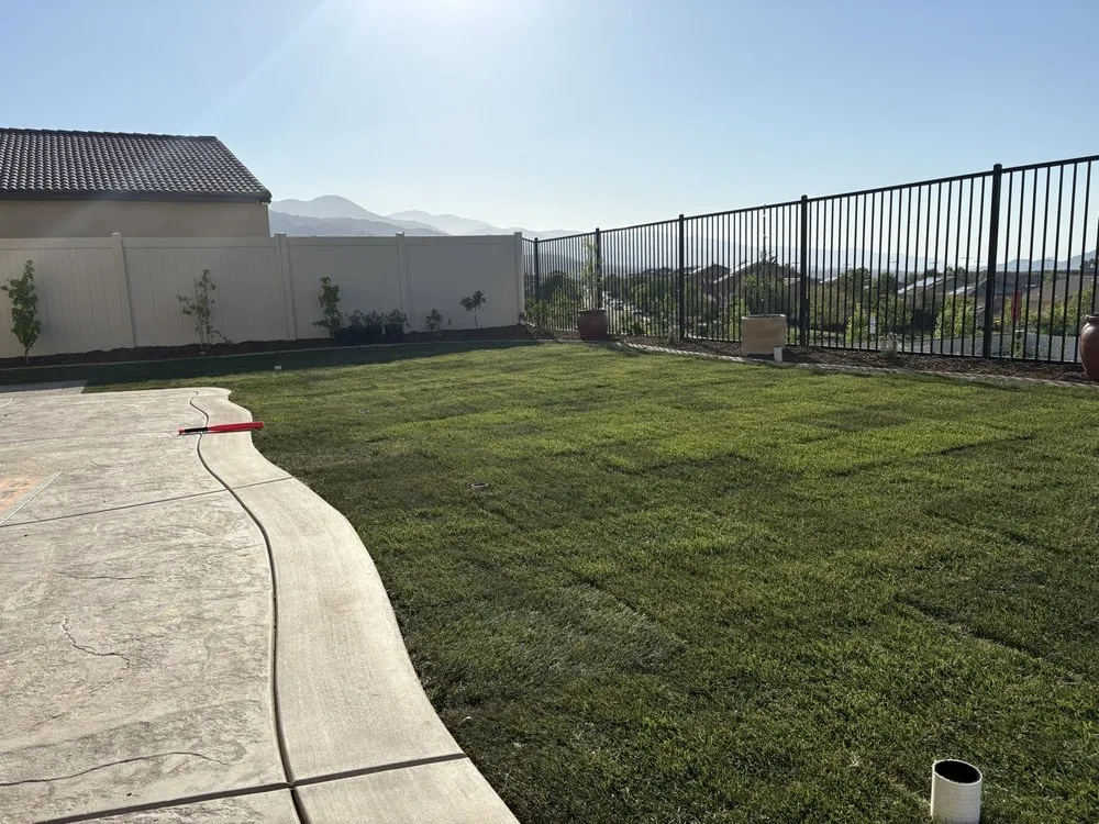 Professional landscape installation for year-round maintenance in Perris, CA by All Terrain Landscaping