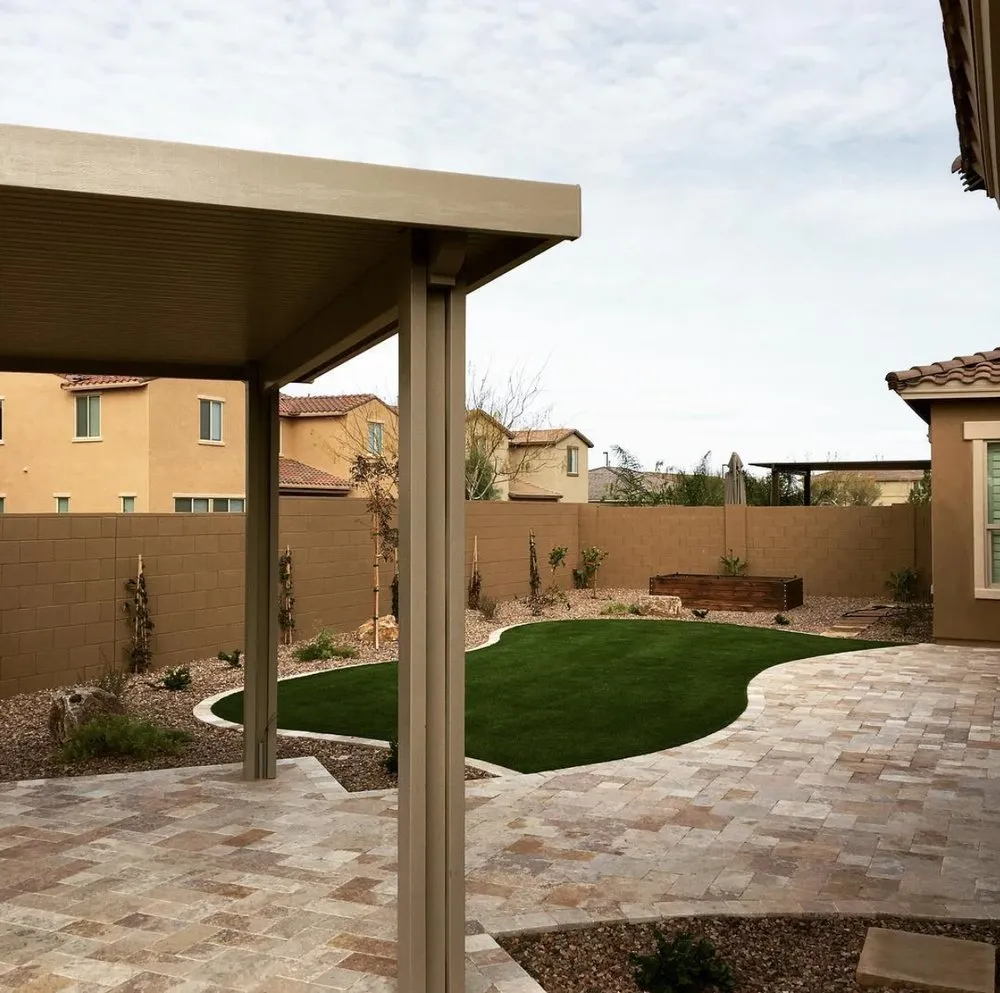 Affordable yard maintenance for homes in Phoenix, AZ by All Terrain Landscaping