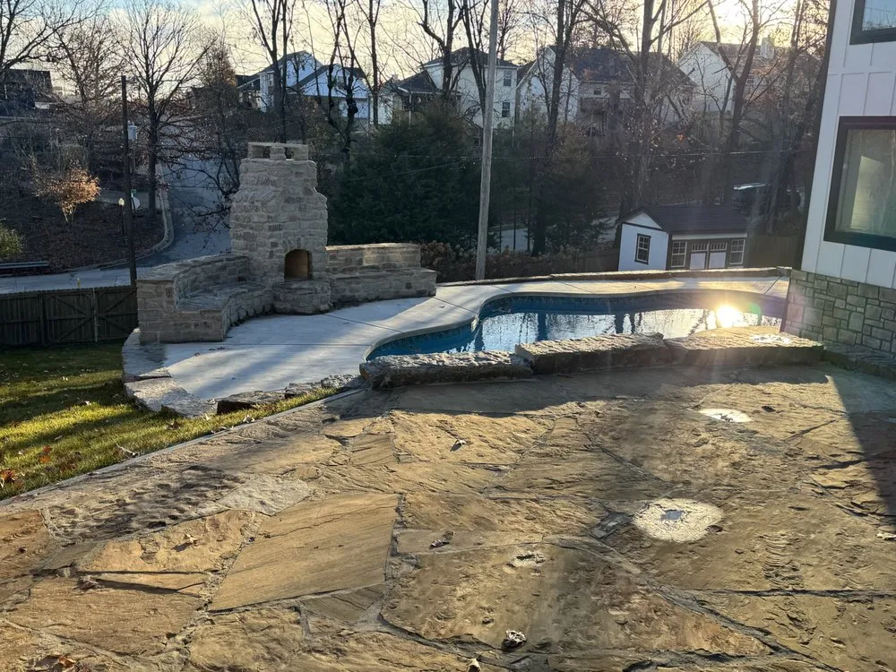 Custom outdoor landscaping in Bentonville, AR by All Terrain Lawn & Landscape Services