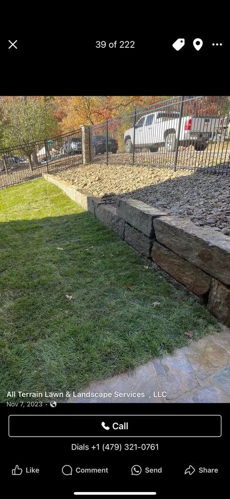 Top-rated landscaping services near you in Bentonville, AR by All Terrain Lawn & Landscape Services