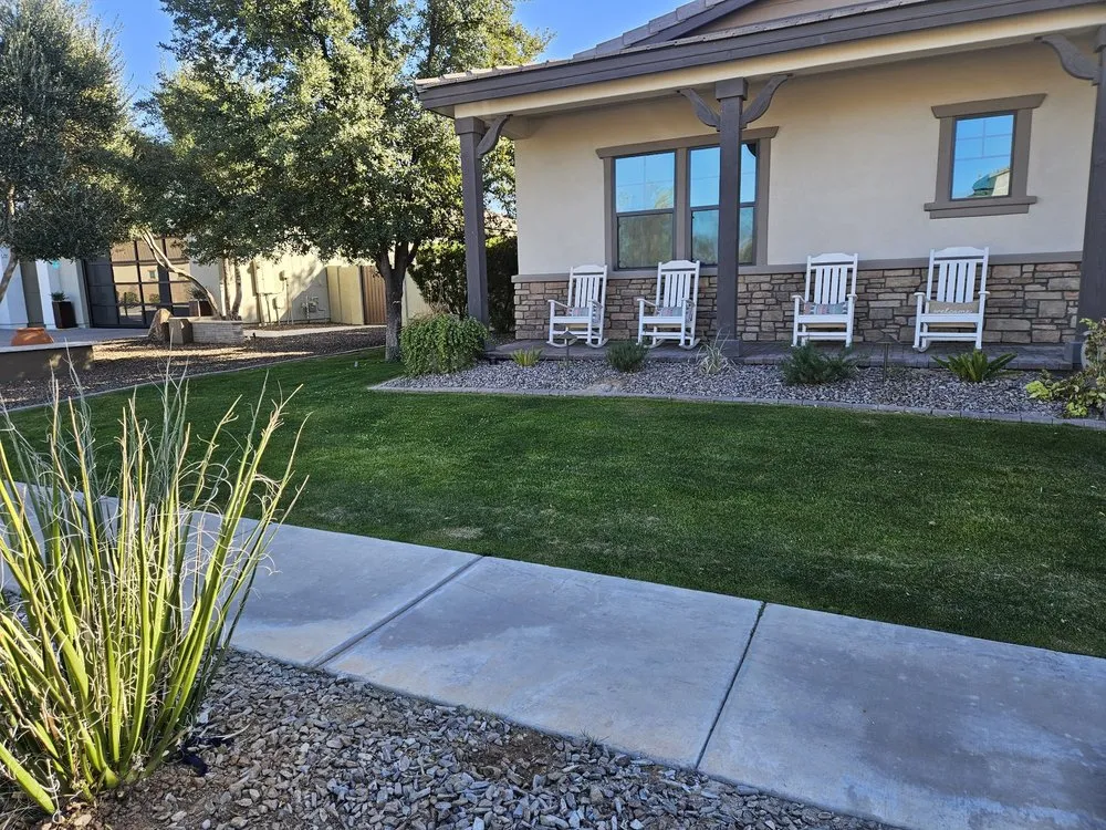 Professional yard maintenance in Phoenix, AZ by All-Terrain Titans