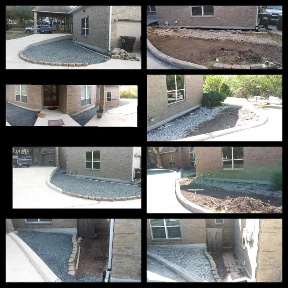 Reliable landscape installation for beautiful yards in Marble Falls, TX by All-Tex Construction Services