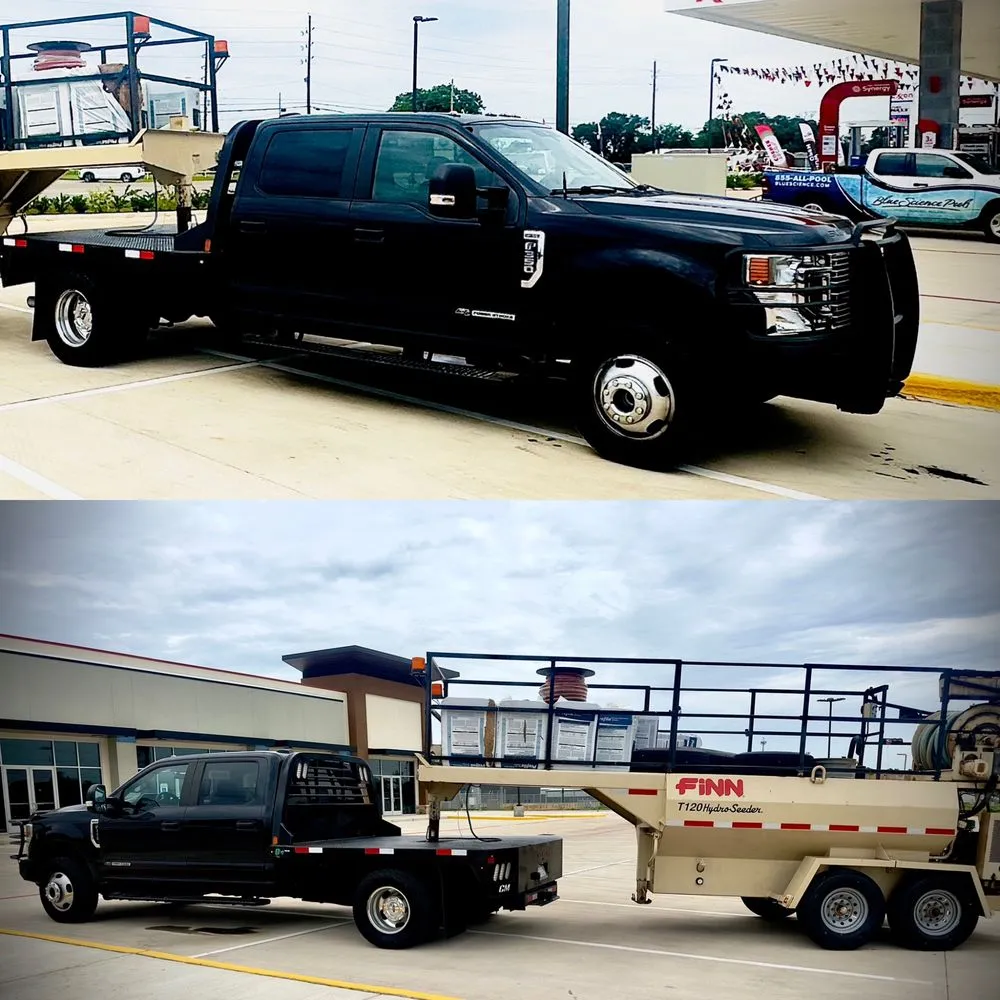 Custom residential landscaping for year-round maintenance in Cypress, TX by All Tex Hydromulch and Seeding