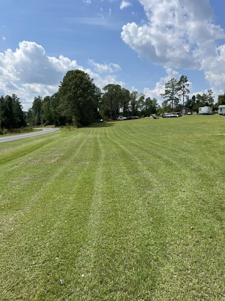 Affordable landscape design for residential properties in Bunnlevel, NC by All The Above Landscaping