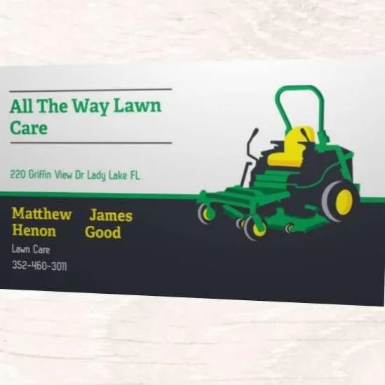 Local lawn mowing service experts serving Lady Lake, FL - All The Way Lawn Care