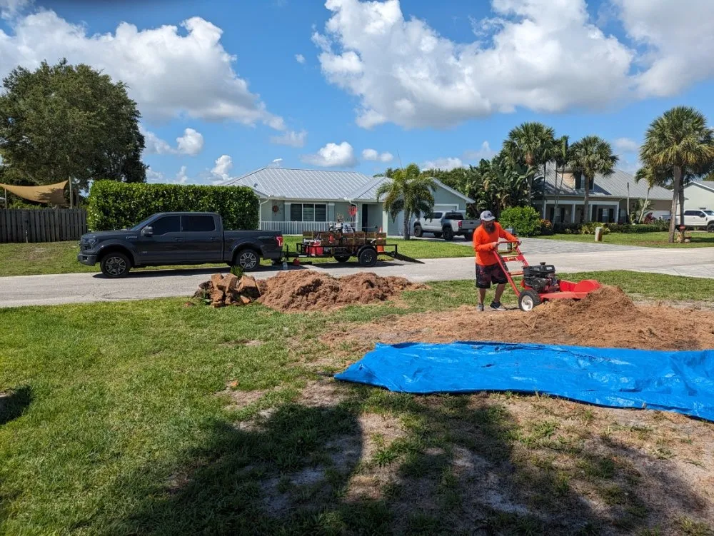 Reliable landscape installation for beautiful yards in Port St. Lucie, FL by All The Way Up Lawn Care