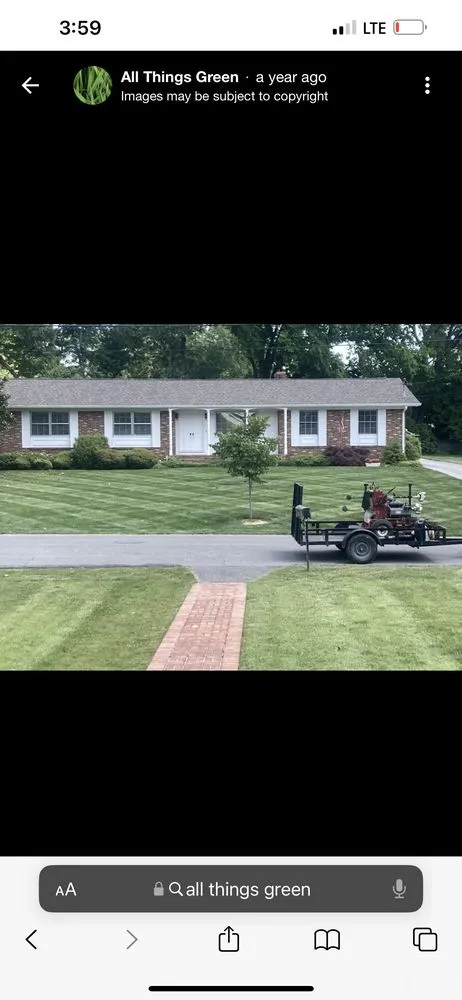 Expert landscaping services for beautiful yards in Cleveland, TN by All Things Green