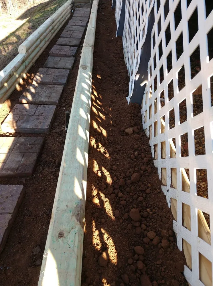 Professional outdoor landscaping with custom design in Clarksville, TN by All Things Lawn Care and Home Maintenance