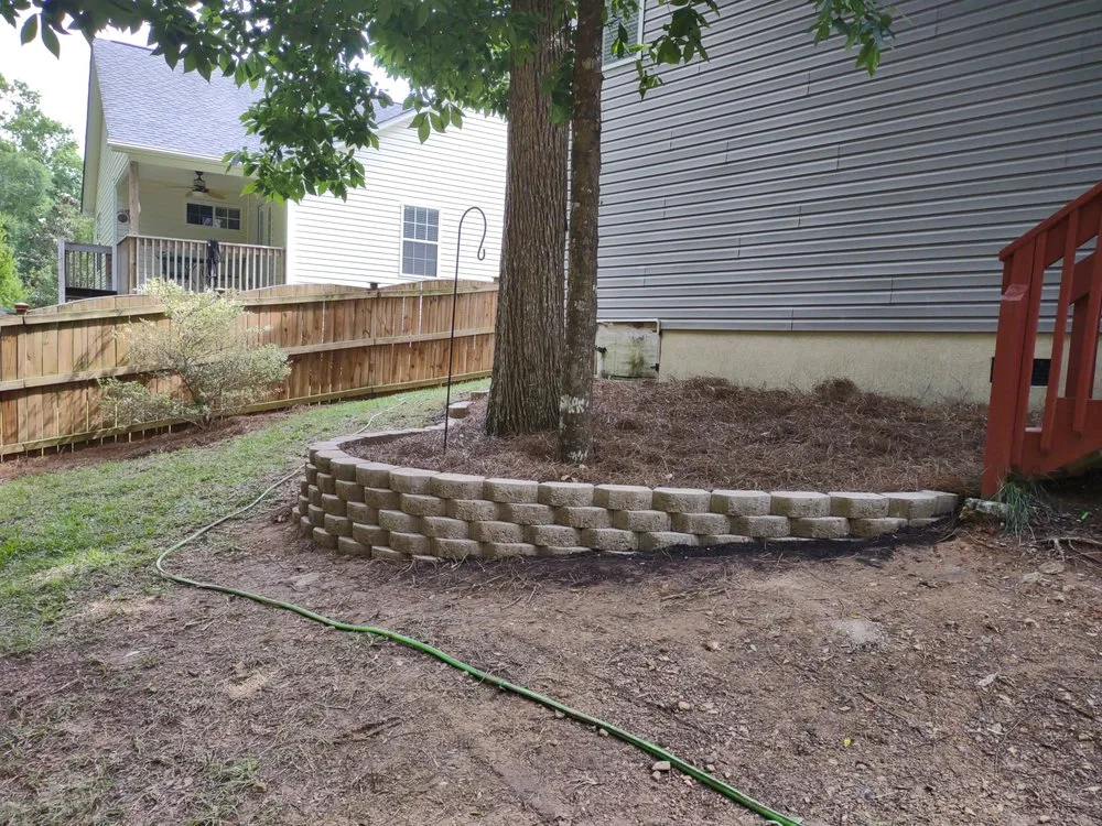 Custom residential landscaping for beautiful yards in Cope, SC by All Things New Landscaping