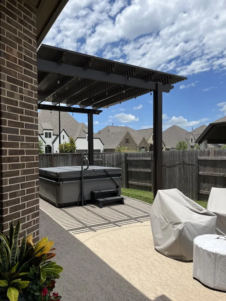 Top-rated lawn care service with custom design in Katy, TX by All Things Outdoors